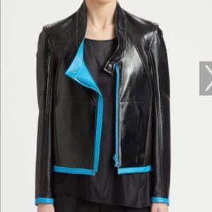 Helmut Lang dual leather reversible jacket NWT